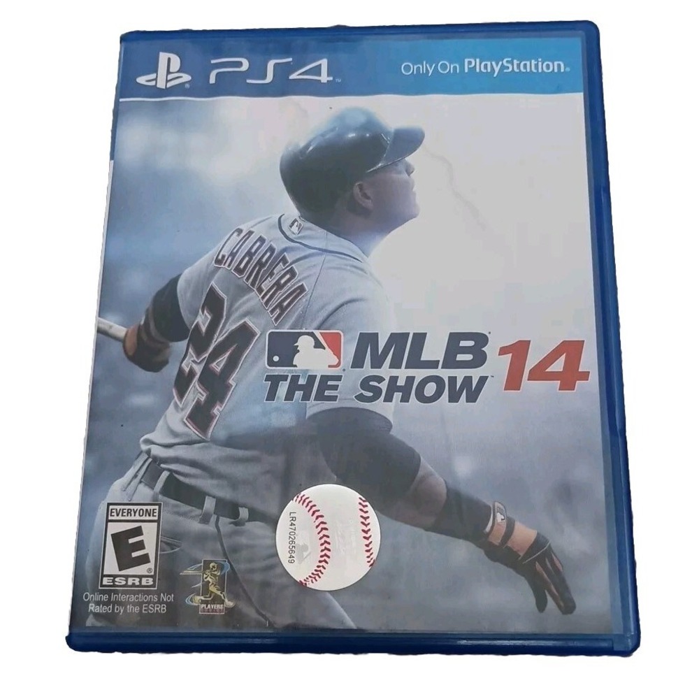 MLB 14: The Show Sony PlayStation 4 PS4 Game Baseball 2014 Sony 10016 E Rated